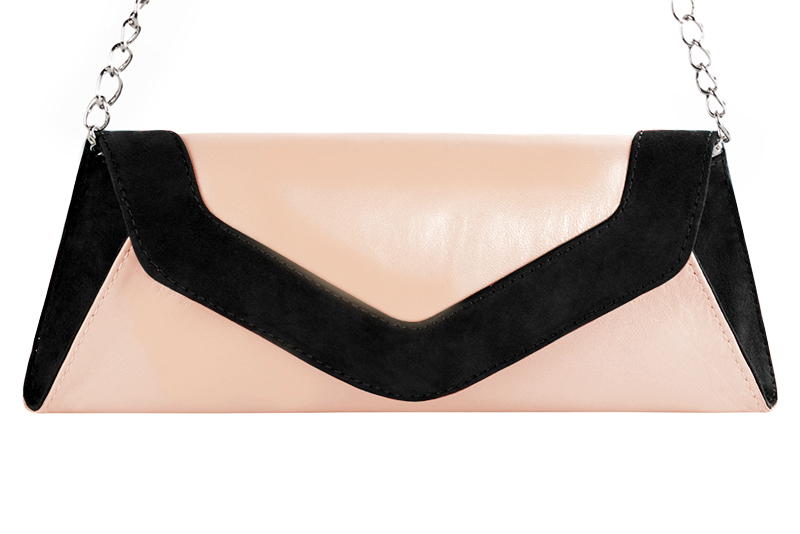 Matt black dress clutch for women - Florence KOOIJMAN